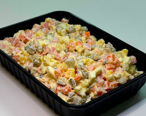 Оливье с ветчиной